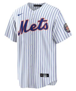 Alternative view of Billy Wagner New York Mets Nike 2025 Baseball Hall of Fame Name & Number Retired Replica Jersey - White