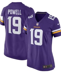 Brandon Powell Minnesota Vikings Nike Women's Game Jersey - Purple