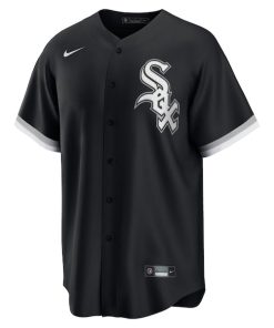 Alternative view of Chicago White Sox Nike Alternate Replica Team Jersey - Black