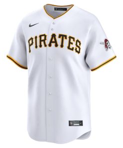 Alternative view of Pittsburgh Pirates Nike 2024 Jackie Robinson Day Home Limited Jersey?¨C White