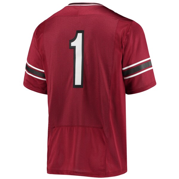 #1 South Carolina Gamecocks Under Armour Premiere Football Jersey - Garnet - Image 3