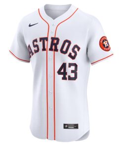 Alternative view of Lance McCullers Jr. Houston Astros Nike Home Elite Player Jersey - White