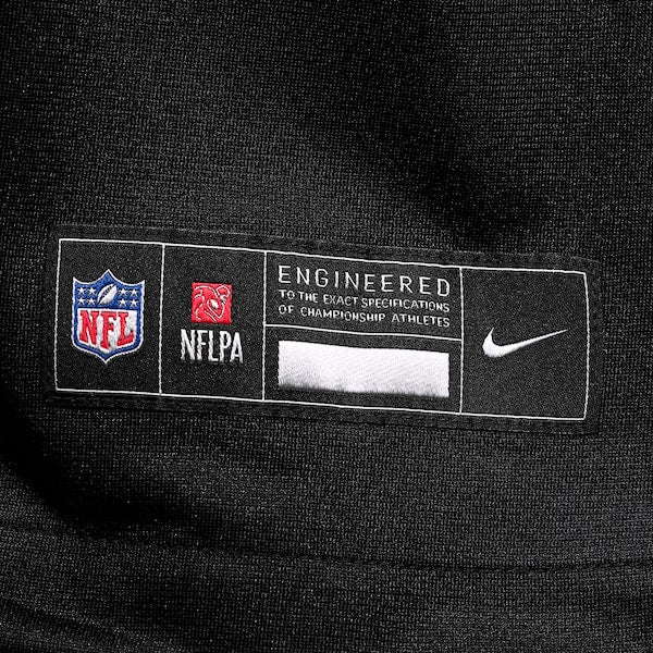 Justin Fields New York Jets Nike Game Jersey - Stealth Black - Image 6