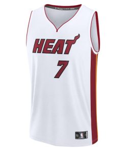 Alternative view of Kel'el Ware Miami Heat  Youth Fast Break Replica Player Jersey - Association - White Edition