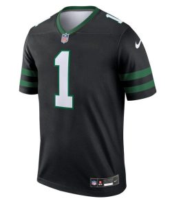 Alternative view of Ahmad Sauce Gardner New York Jets Nike Alternate Legend Jersey  - Legacy Black/Green/White