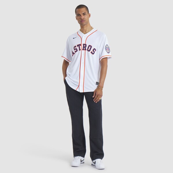 Billy Wagner Houston Astros Nike 2025 Baseball Hall of Fame Name & Number Retired Replica Jersey - White - Image 3