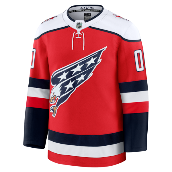 Washington Capitals Alternate Premium Custom Jersey - Red - Image 2