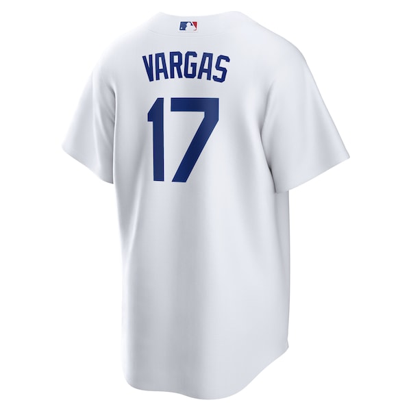Miguel Vargas Los Angeles Dodgers Nike Replica Player Jersey - White - Image 3