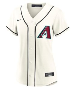 Alternative view of Corbin Carroll Arizona Diamondbacks Nike Women's Home Replica Jersey - Cream
