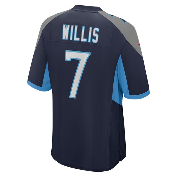 Malik Willis Tennessee Titans Nike Player Game Jersey - Navy/Light Blue - Image 4