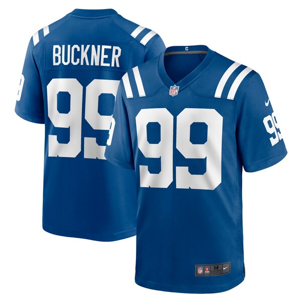 DeForest Buckner Indianapolis Colts Nike Game Jersey - Royal/Blue - Image 2