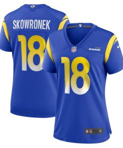 Ben Skowronek Los Angeles Rams Nike Women's Game Jersey - Royal
