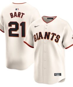 Joey Bart San Francisco Giants Nike Home Limited Player Jersey - Cream