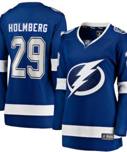 Pontus Holmberg Tampa Bay Lightning  Women's Home Breakaway Jersey - Blue
