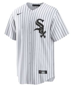 Alternative view of Chicago White Sox Nike Home Replica Team Jersey - White