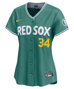 Alternative view of David Ortiz Boston Red Sox Nike Women's 2025 City Connect Limited Retired Player Jersey - Green