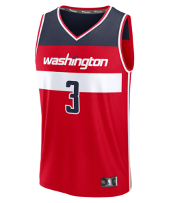 Alternative view of Trae Young Washington Wizards  Fast Break Jersey - Icon Edition - Red