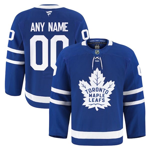 Toronto Maple Leafs Home Authentic Pro Custom Jersey - Blue