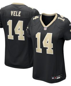Devaughn Vele New Orleans Saints Nike Women's Team Game Jersey -  Black