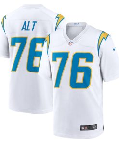 Joe Alt Los Angeles Chargers Nike 2024 NFL Draft First Round Pick Player Game Jersey - White
