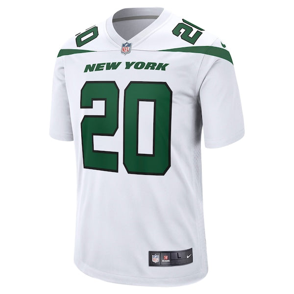 Breece Hall New York Jets Nike Away Game Player Jersey - White - Image 2