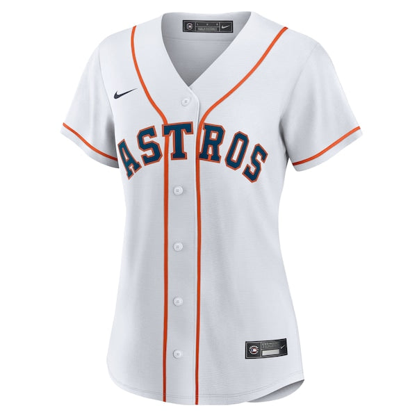 Carlos Correa Houston Astros Nike Women's Home Replica Jersey - White - Image 3