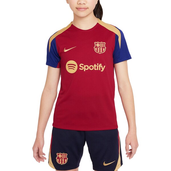 Barcelona Nike 2023/24 Drac Pack Strike Top - Red - Image 2