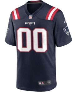 Alternative view of Nike New England Patriots Custom Game Jersey - Navy