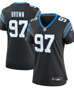 Bobby Brown Carolina Panthers Nike Women's Team Game Jersey -  Black