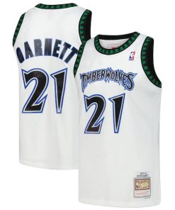 Kevin Garnett Minnesota Timberwolves  Hardwood Classics Swingman Jersey - White