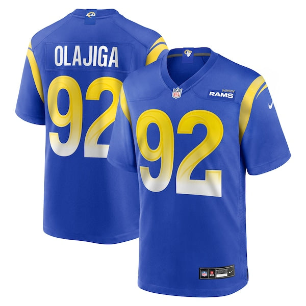 David Olajiga Los Angeles Rams Nike Team Game Jersey - Royal