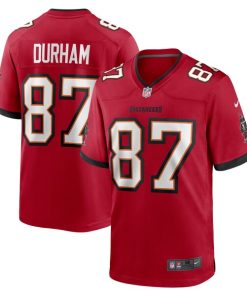 Payne Durham Tampa Bay Buccaneers Nike  Game Jersey -  Red
