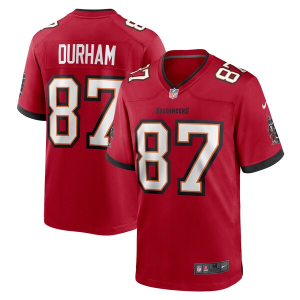 Payne Durham Tampa Bay Buccaneers Nike Game Jersey - Red