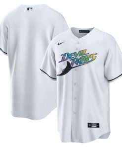 Tampa Bay Rays Nike Home Replica Team Jersey - White