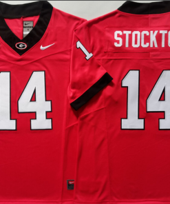 Gunner Stockton NCAA Georgia Bulldogs Nike Vapor Limited Jersey