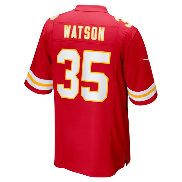 Jaylen Watson Kansas City Chiefs Nike Game Player Jersey - Red - Image 3