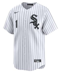 Alternative view of Chicago White Sox Nike #1 Dad Home Limited Jersey - White