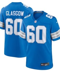 Graham Glasgow Detroit Lions Nike Team Game Jersey -  Blue