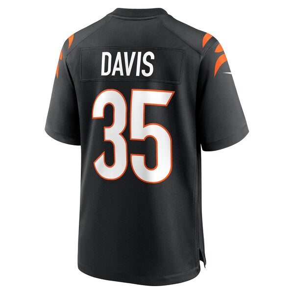 Jalen Davis Cincinnati Bengals Nike Game Player Jersey - Black - Image 3
