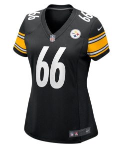 Alternative view of Mason McCormick Pittsburgh Steelers Nike Women's  Game Jersey -  Black