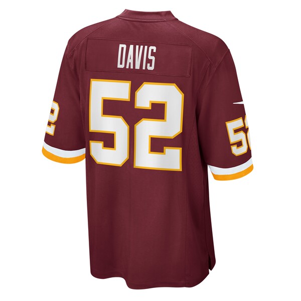 Jamin Davis Washington Football Team Nike Game Jersey - Burgundy - Image 3
