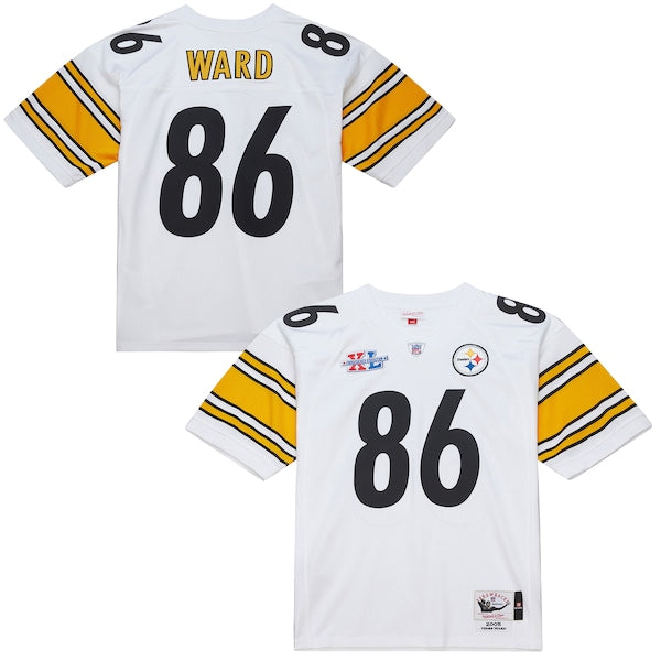 Hines Ward Pittsburgh Steelers 2005 Authentic Throwback Retired Player Jersey - White
