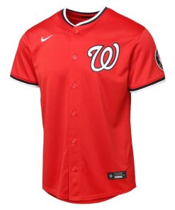 Alternative view of Washington Nationals Youth Alternate 2 Limited Jersey - Red