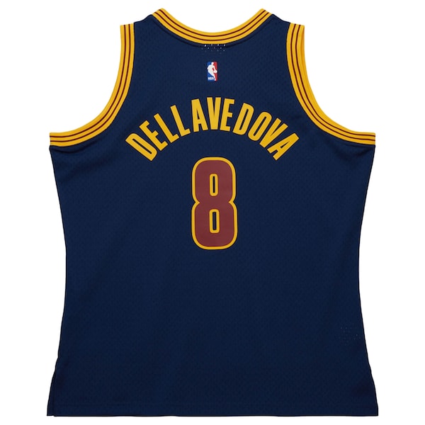 Matthew Dellavedova Cleveland Cavaliers 2015/16 Hardwood Classics Swingman Jersey - Navy - Image 3