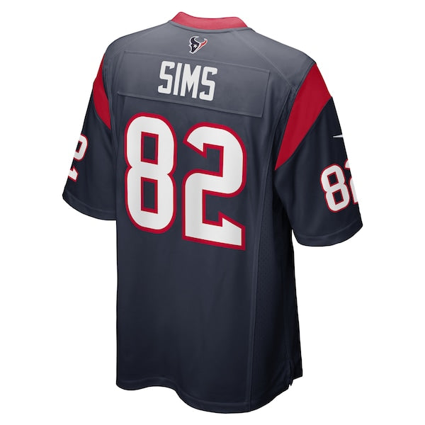 Steven Sims Houston Texans Nike Game Jersey - Navy - Image 3