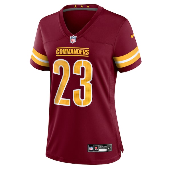 Trey Amos Washington Commanders Nike Women's Team Game Jersey - Burgundy - Image 2
