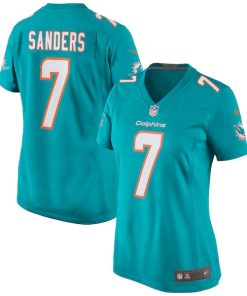 Jason Sanders Miami Dolphins Nike Women's Game Jersey - Aqua