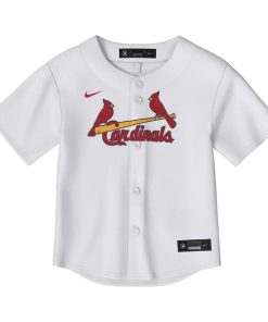 Alternative view of St. Louis Cardinals Toddler Home Replica Jersey - White