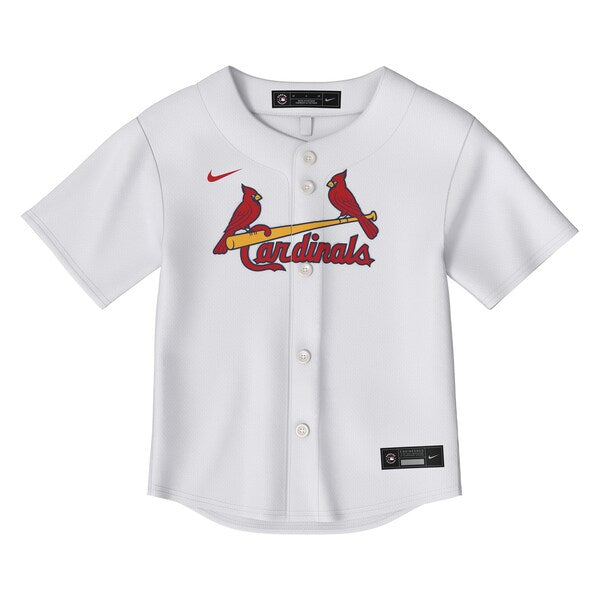 St. Louis Cardinals Toddler Home Replica Jersey - White - Image 2