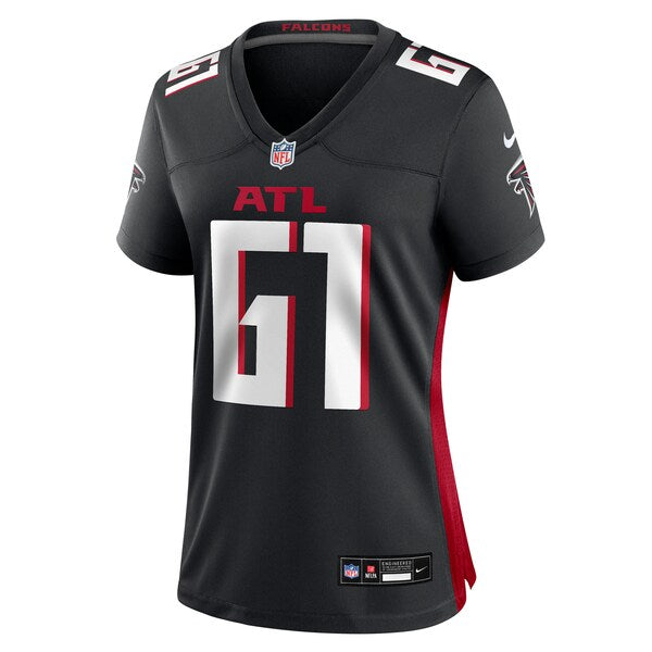 Matt Hennessy Atlanta Falcons Nike Women's Team Game Jersey - Black - Image 3